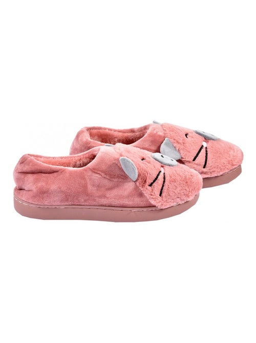 PANTOUFLE Femme Chausson Fantaisie - Kiabi