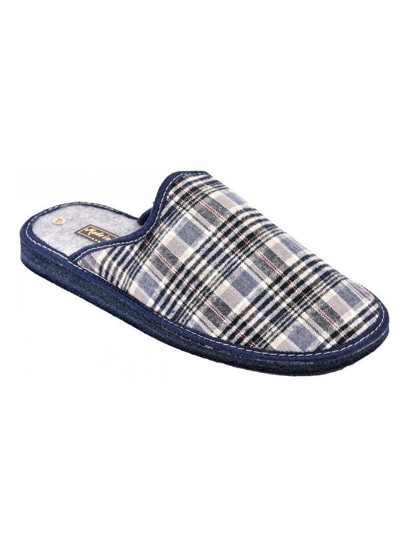 Pantoufle HOMME Mule JACQUARD Noir - Kiabi