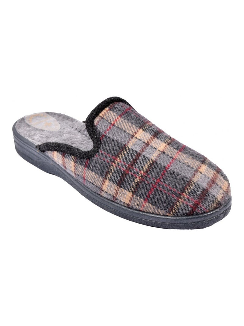 Pantoufle HOMME Mule PREMIUM Gris - Kiabi
