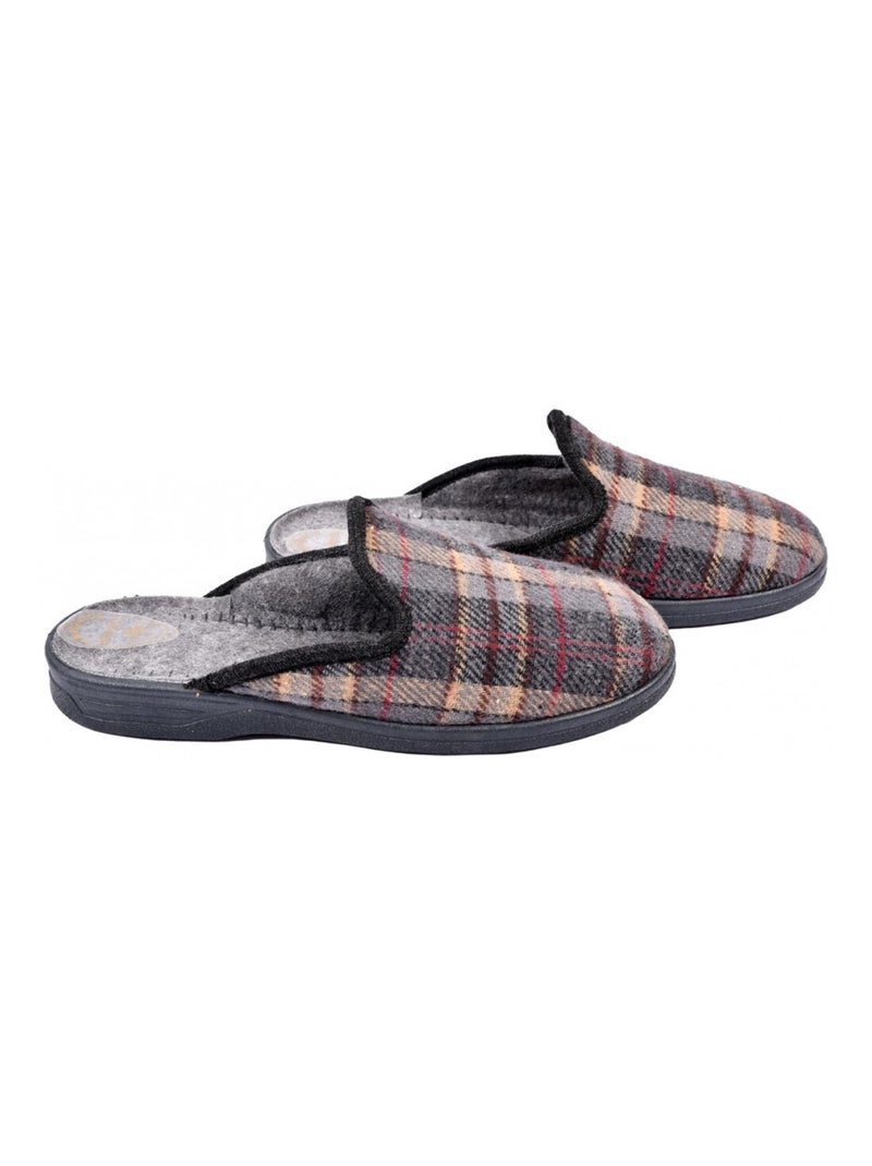 Pantoufle HOMME Mule PREMIUM Gris - Kiabi