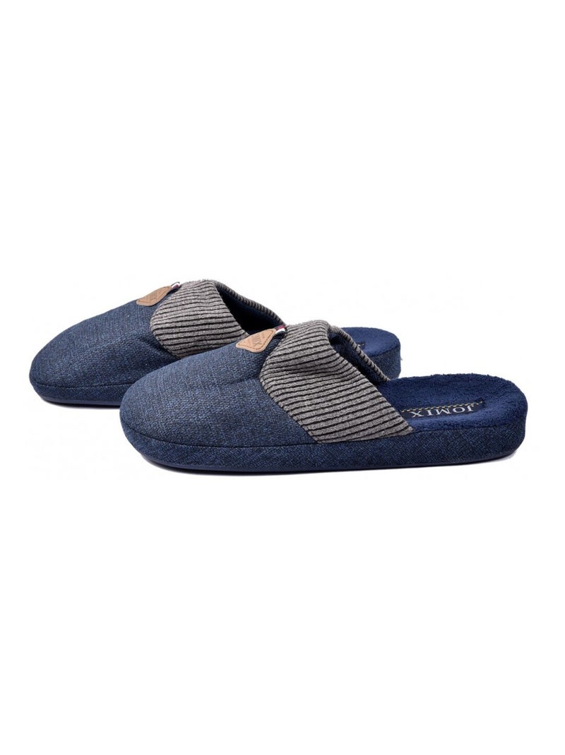 PANTOUFLE Homme PREMIUM Bleu marine - Kiabi