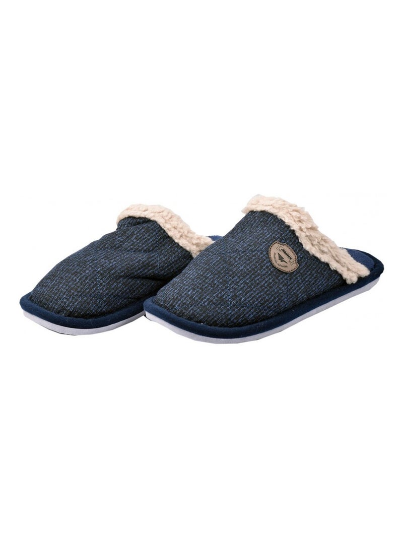 PANTOUFLE Homme PREMIUM Bleu marine - Kiabi