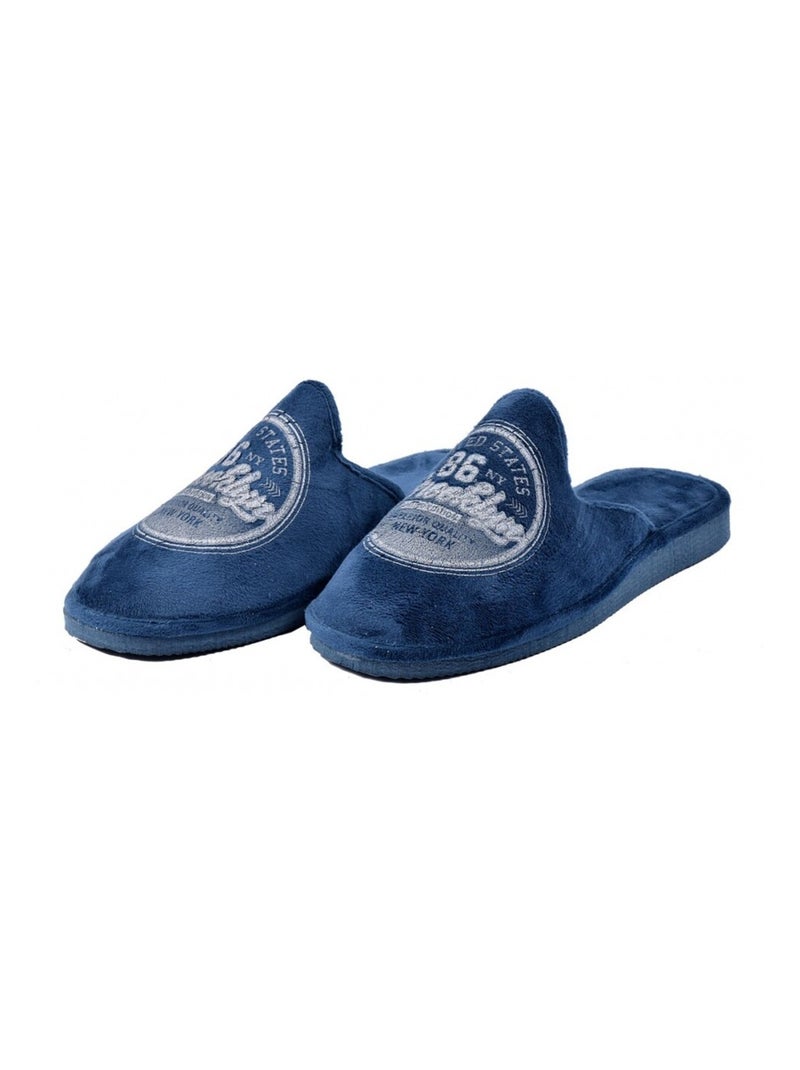PANTOUFLE Homme PREMIUM Bleu marine - Kiabi