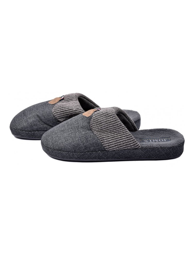 PANTOUFLE Homme PREMIUM Gris - Kiabi