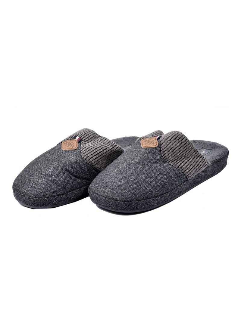 PANTOUFLE Homme PREMIUM Gris - Kiabi