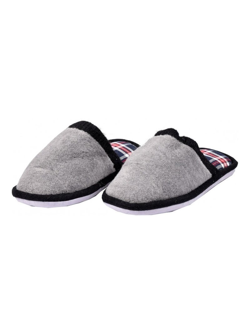 PANTOUFLE Homme PREMIUM Gris - Kiabi