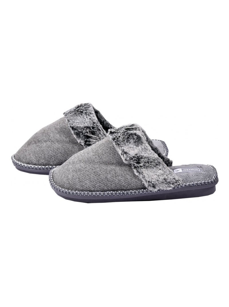 PANTOUFLE Homme PREMIUM Gris - Kiabi