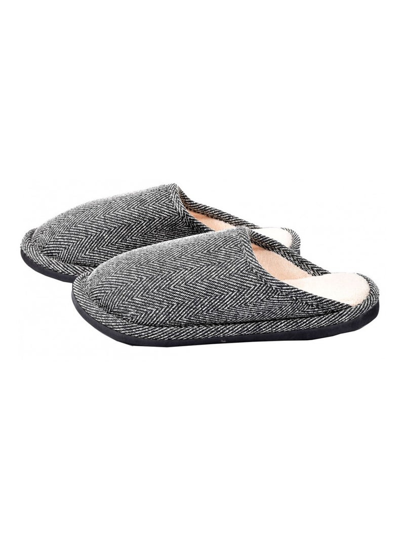 PANTOUFLE Homme PREMIUM Gris - Kiabi