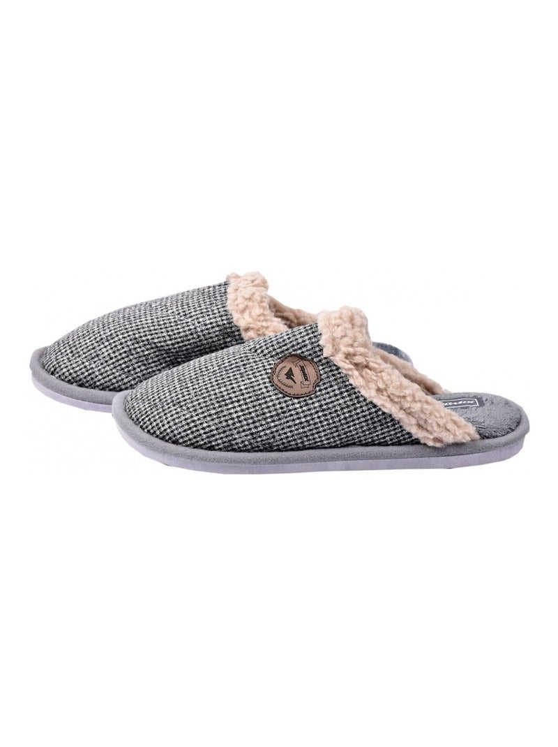 PANTOUFLE Homme PREMIUM Gris - Kiabi
