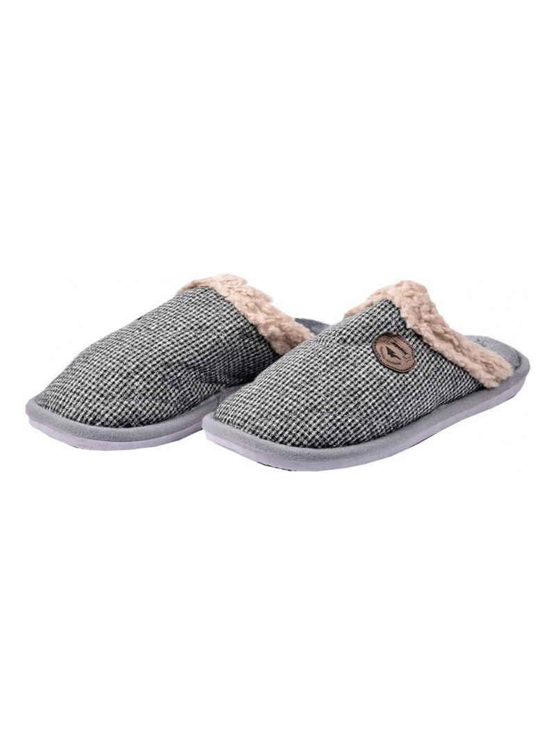 PANTOUFLE Homme PREMIUM Gris - Kiabi