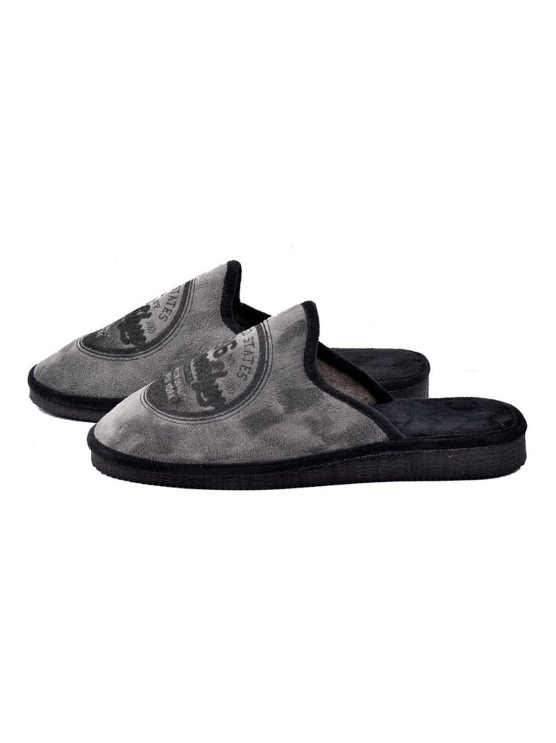 PANTOUFLE Homme PREMIUM Gris - Kiabi