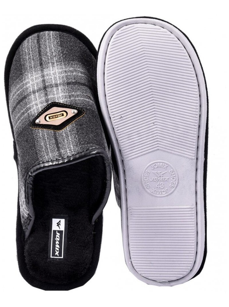 PANTOUFLE Homme PREMIUM Noir - Kiabi