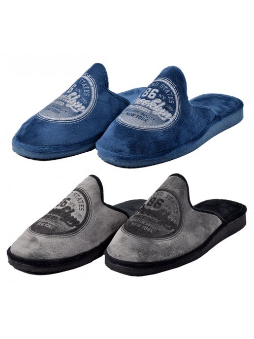 PANTOUFLE Homme PREMIUM  Pack de 2 - Kiabi