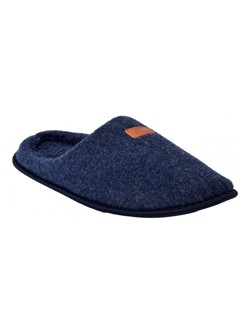 Pantoufle HOMME SUEDINE Bleu marine - Kiabi