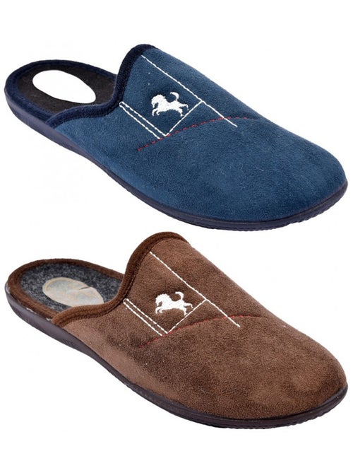 Pantoufle HOMME SUEDINE PREMIUM - Kiabi