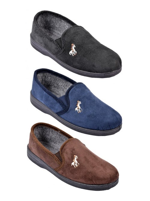 Pantoufle HOMME SUEDINE PREMIUM - Kiabi
