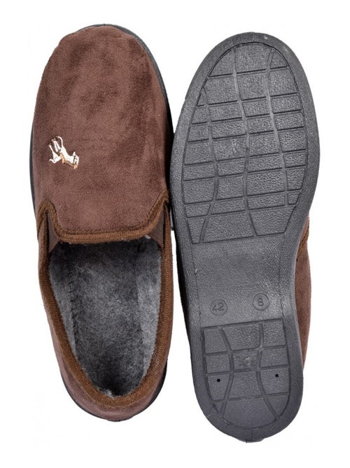 Pantoufle HOMME SUEDINE PREMIUM - Kiabi