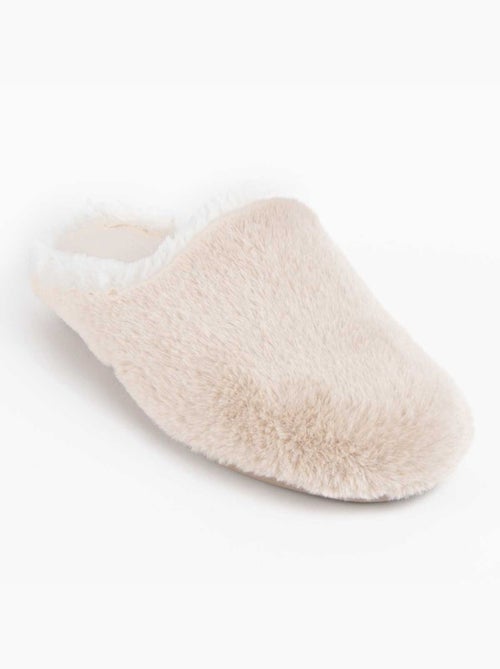 Pantoufle Tissu Montevita - Kiabi