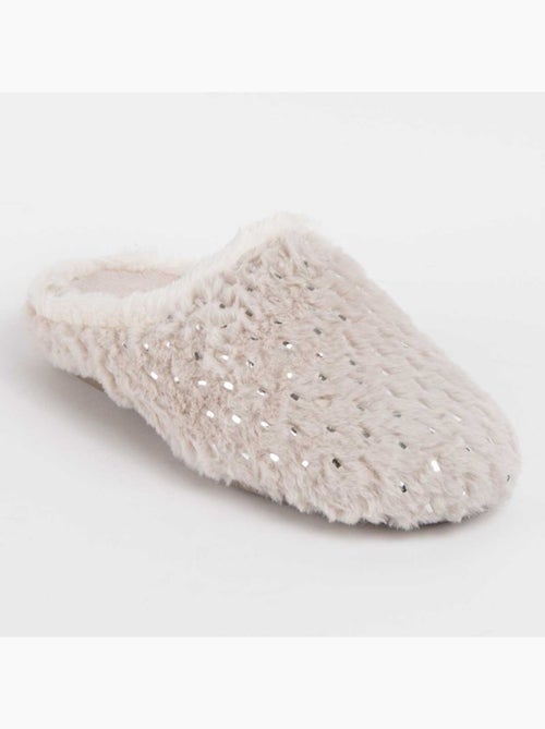 Pantoufle Tissu Montevita - Kiabi