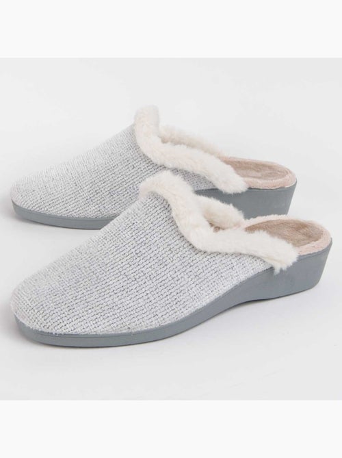 Pantoufle Tissu Montevita - Kiabi