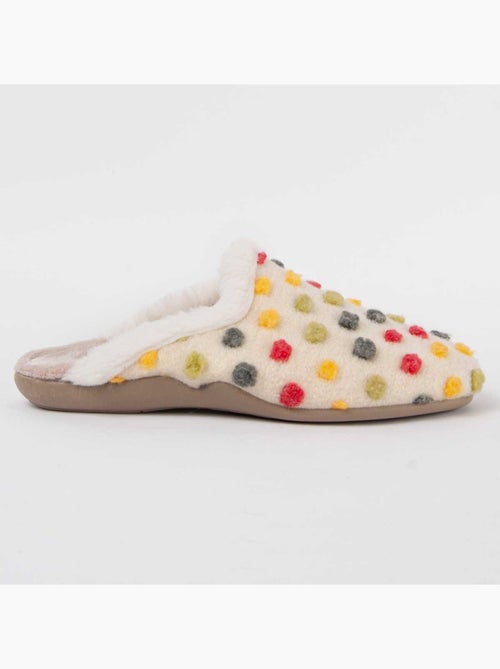Pantoufle Tissu Montevita - Kiabi