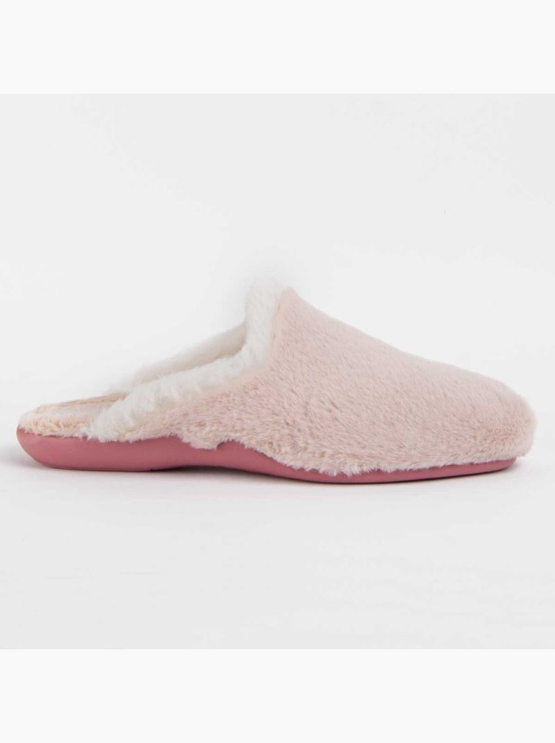 Pantoufle Tissu Montevita Rose - Kiabi