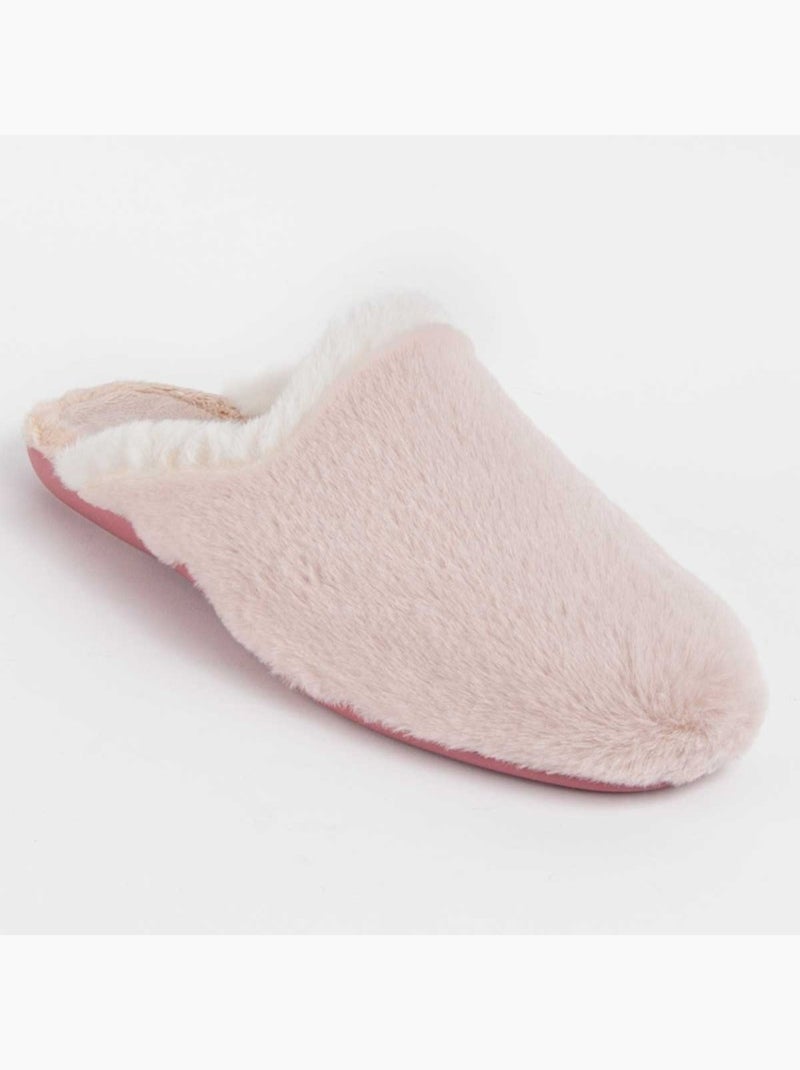 Pantoufle Tissu Montevita Rose - Kiabi