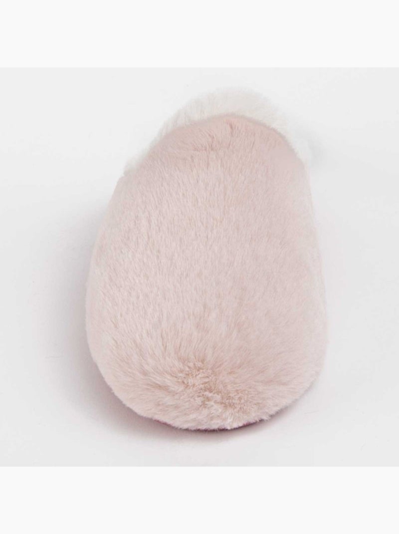 Pantoufle Tissu Montevita Rose - Kiabi