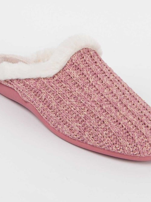 Pantoufle Tissu Montevita - Kiabi