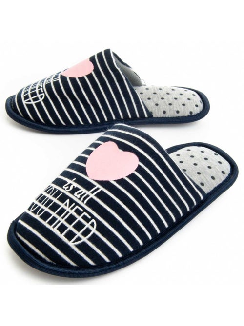 Pantoufle Tissu Northome - Kiabi