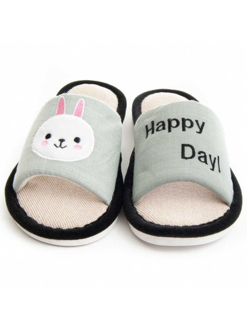Pantoufle Tissu Northome - Kiabi