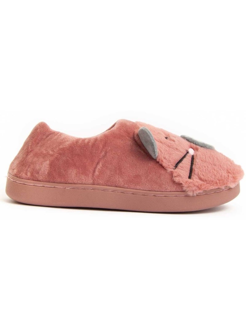 Pantoufle Tissu Northome Rose - Kiabi
