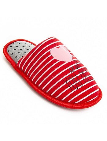 Pantoufle tissu northome