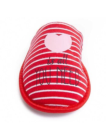 Pantoufle tissu northome