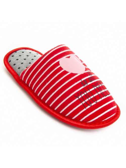Pantoufle Tissu Northome - Kiabi