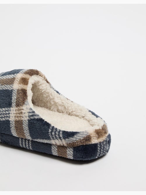 Pantoufles à carreaux MO Fashion - Kiabi