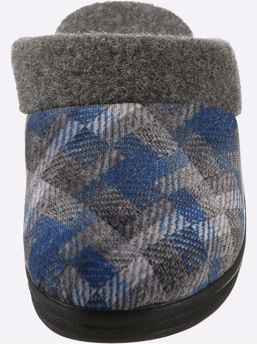 Pantoufles à motif à carreaux avec rembourrage doux et semelle flexible - taille standard - witt - Kiabi