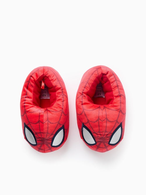 Pantoufles avec Rembourrage en Velours Spider-Man - Kiabi
