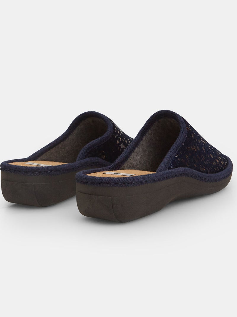 Pantoufles BATA Bleu - Kiabi