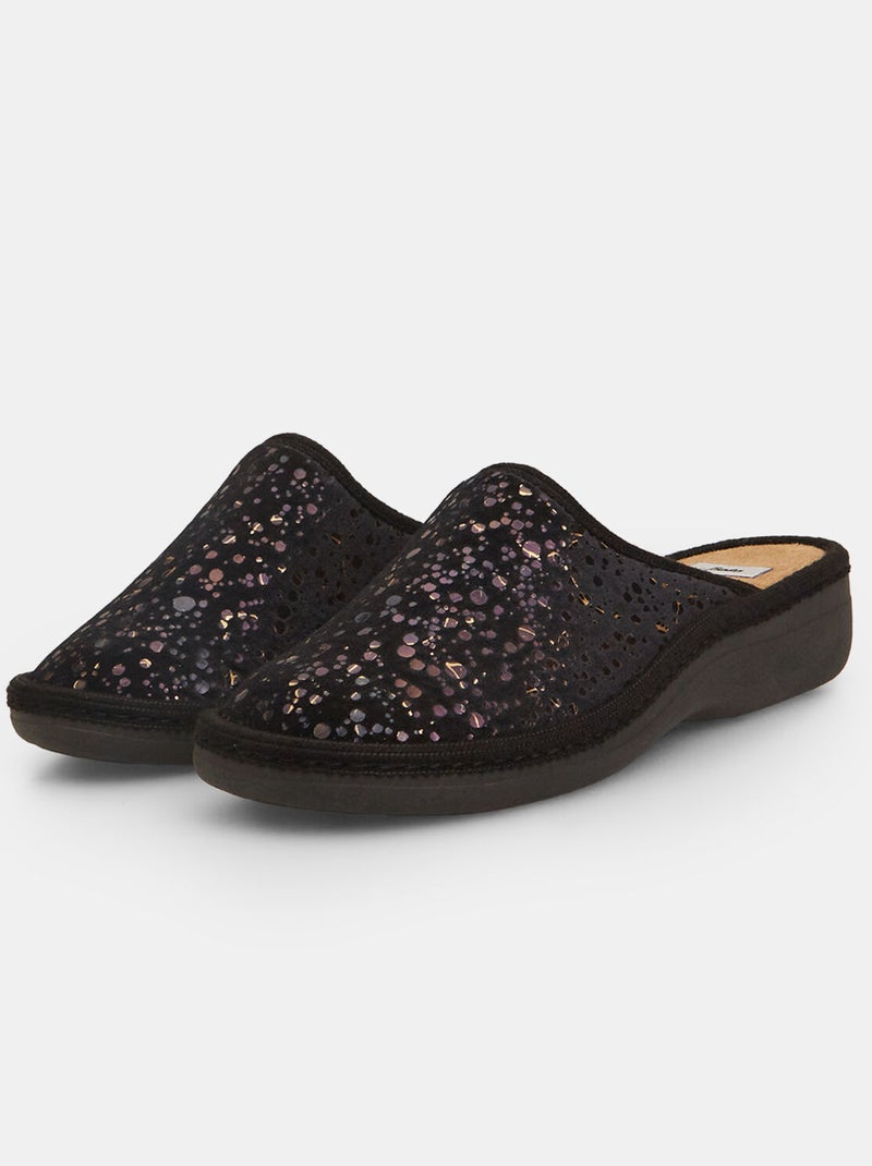 Pantoufles BATA Noir - Kiabi