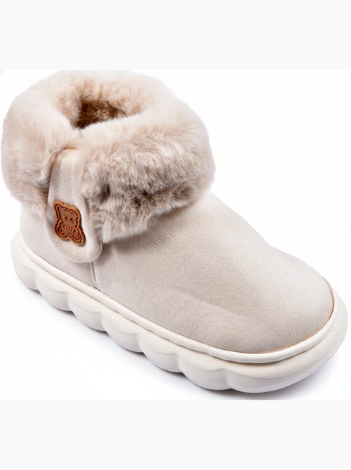 Pantoufles Bottines Fille Chaudes et Légères MP9760 - Kiabi