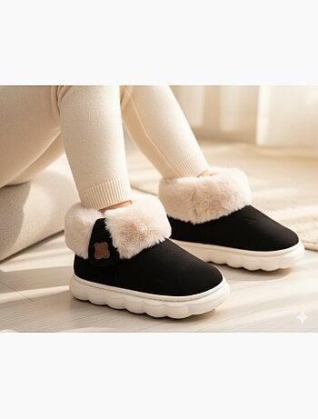Pantoufles Bottines Fille Chaudes et Légères MP9760