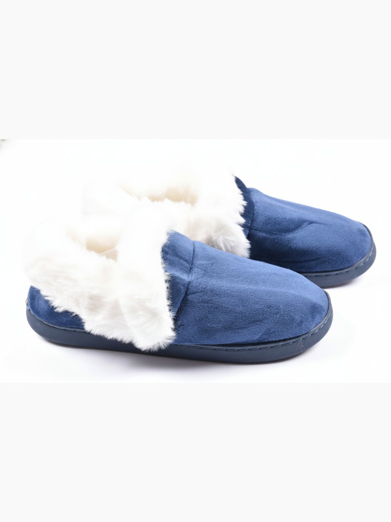 Pantoufles Charentaises femme Ultra Légères MD9691 Bleu marine - Kiabi