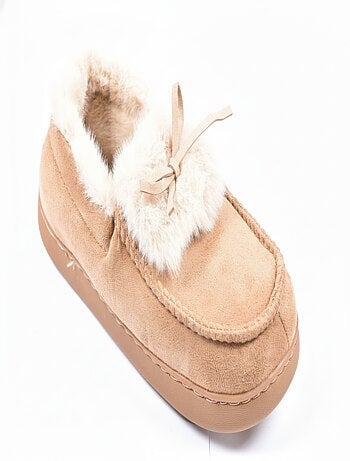 Pantoufles Charentaises femme Velours MD10154