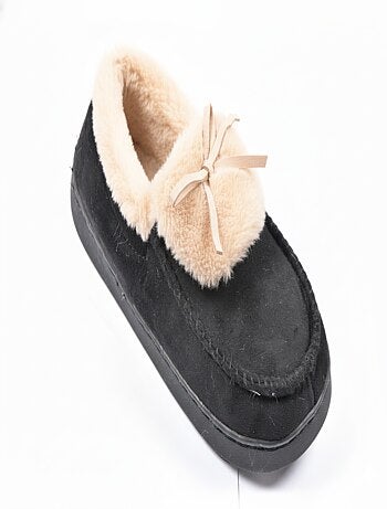 Pantoufles Charentaises femme Velours MD10154