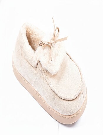 Pantoufles Charentaises femme Velours MD10154