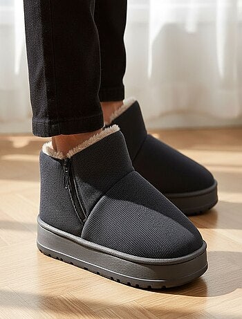 Pantoufles charentaises montantes