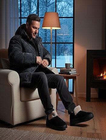 Pantoufles charentaises montantes MU10162