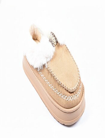 Pantoufles Charentaises Ultra Légères Sherpa MD10158