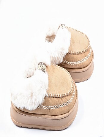 Pantoufles Charentaises Ultra Légères Sherpa MD10158
